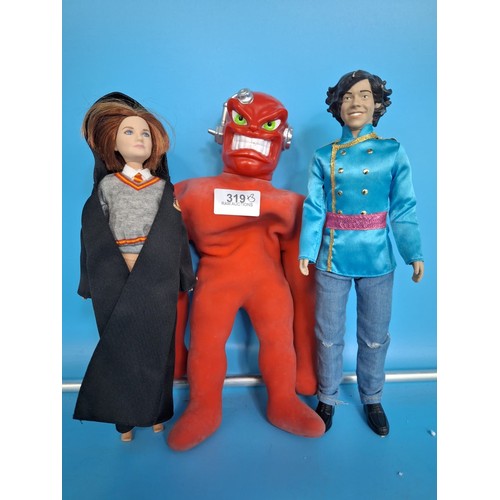 319 - Stretch Figure, Hermione Figure and Harry Styles