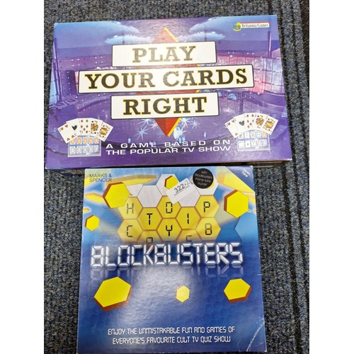 322 - Play Your Cards Right and Blockbusters