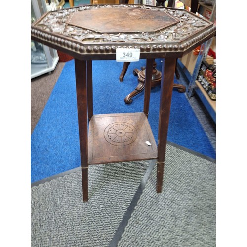 349 - Arts and Crafts Octagonal Table