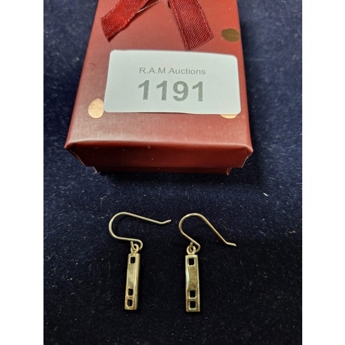 1191 - 925 Silver Earrings