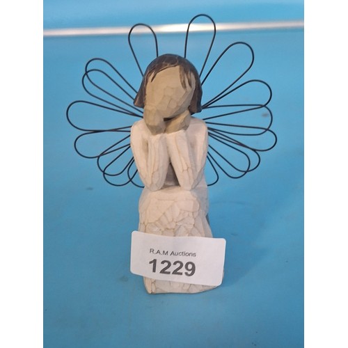 1229 - Willow Tree Figure Angel Of Caring