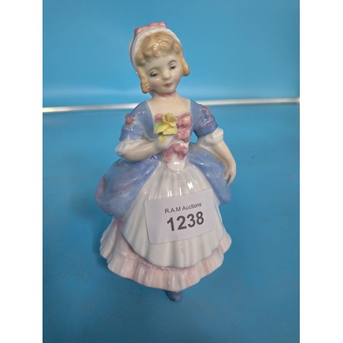 1238 - Royal Doulton Figure Valerie By Peggy Davies HN3820