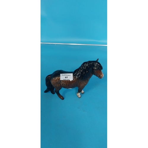 7 - Beswick Pony