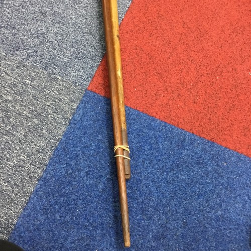 1148 - Walking Stick Presented as The Handle Made From Spitfire (not sure of authenticity) and a Vintage St... 