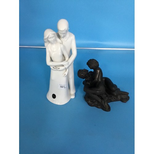 501 - Lovers Heredities Figure and a Couple