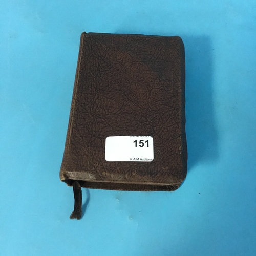 151 - Vintage Leather Bound Bible