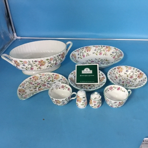 271 - Selection of Minton Haddon Hall Items (9)