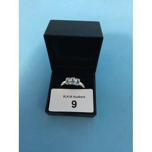 9 - Ladies 925 Silver Ring