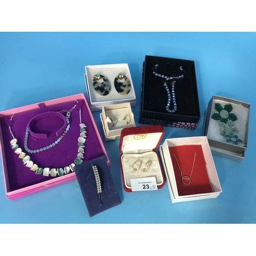 23 - Collection Of Ladies Fashion and Vintage Jewelry