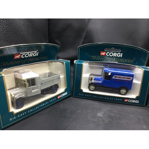 575 - Corgi Boxed Cars and Vans x4