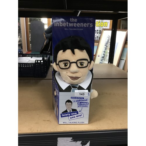 143 - Boxed The Inbetweeners Will Talking Plush