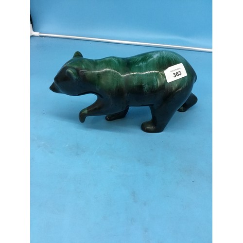 363 - Canadian Blue Bear In Green and Black 10