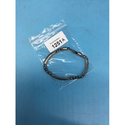 1251A - 925 Silver Bangle/Bracelet