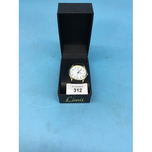 312 - Boxed Limit Watch