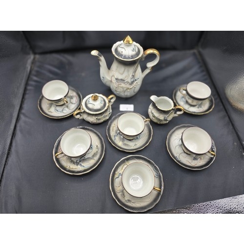 8 - Vintage Moriage Dragonware Tea Set