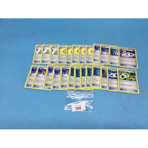 265 - Pokémon Trainer Cards x25