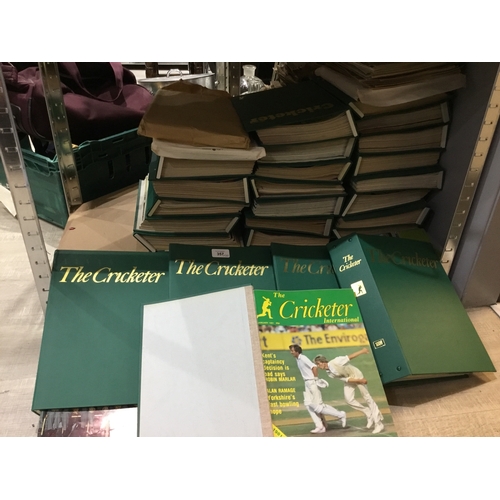 357 - Volumes of The Cricketers x25 plus Loose Ones