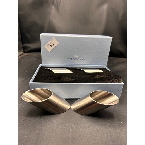 60 - Set of 4 Wedgewood Napkin Rings