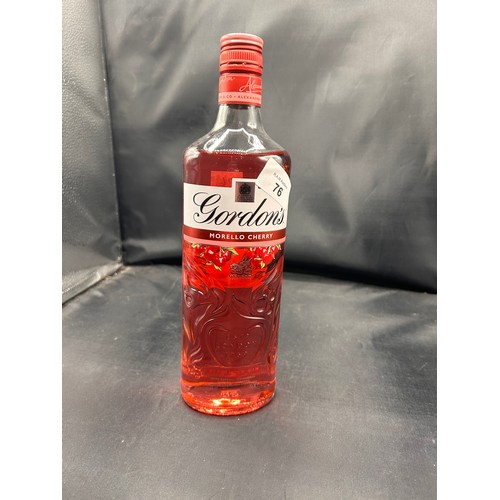 76 - Bottle of Gordon’s Pink Cherry Gin