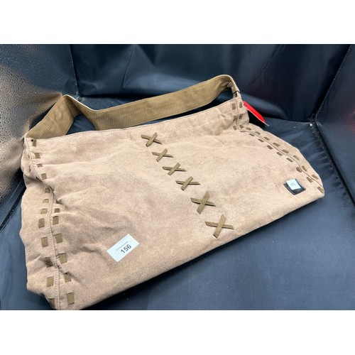 156 - Large Suede Bag - New