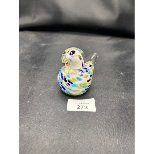 273 - Murano Glass Bird