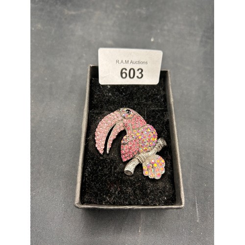 603 - Aurora Borealis Brooch