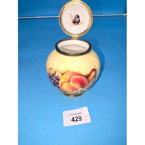 429 - Limited Edition Orchard Gold Hinged Pot