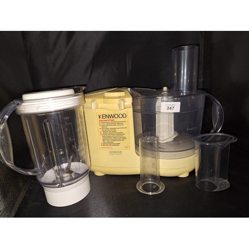 247 - Kenwood Electronic Gourmet Mixer/Juicer