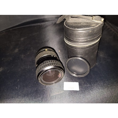 459 - Cased Vintage Takaman Zoom Lens