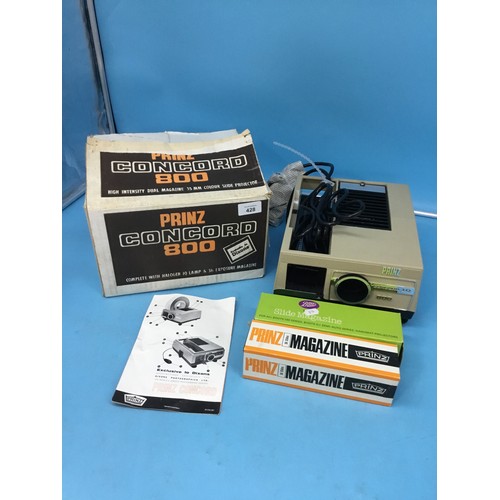 428 - Boxed Dixons Prinz Concord 800 Slide Viewer