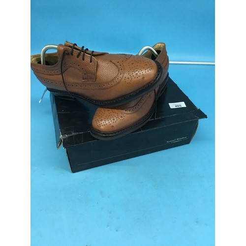 485 - Men’s Shoes Size 8 and a Half New In The Bag and Box By Samuel Windsor