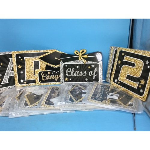 386 - Collection of Graduation Banners