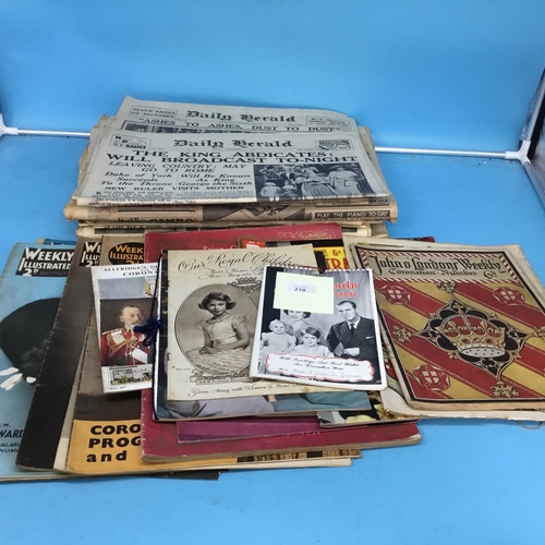 219 - Genuine Vintage Newspapers and Magazines From 1930s to 50s