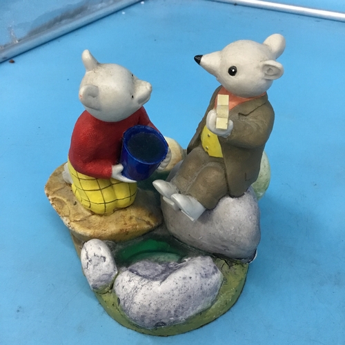 411 - Rupert bear Ltd.edt.59/100 figure 6”x6”