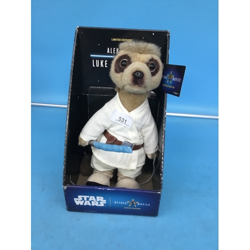 531 - Meerkat collectible Alexander as Luke skywalker