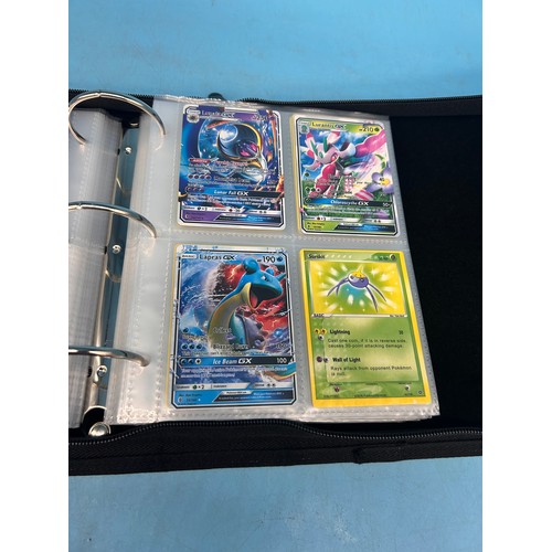 475 - Folder full of Pokémon cards shinny + others not checked