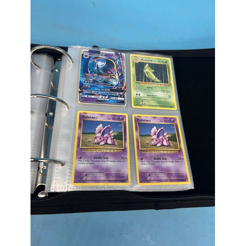 475 - Folder full of Pokémon cards shinny + others not checked