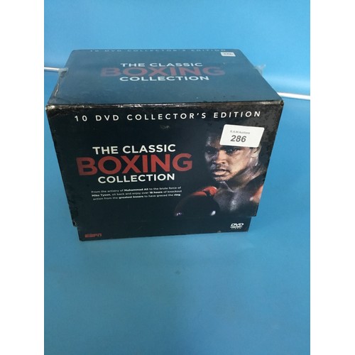 286 - New The Classic Boxing Collection 10 Disc Set