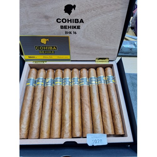 1028 - Cohiba Behike Number 56 Cigars 10 In The Box (Stored Perfectly)