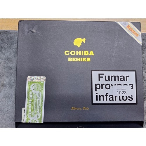 1028 - Cohiba Behike Number 56 Cigars 10 In The Box (Stored Perfectly)