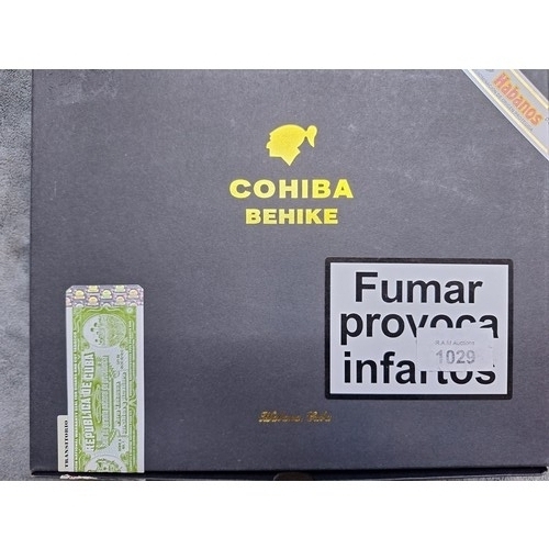 1029 - Cohiba Behike Number 56 Cigars 10 In The Box Stored Perfectly