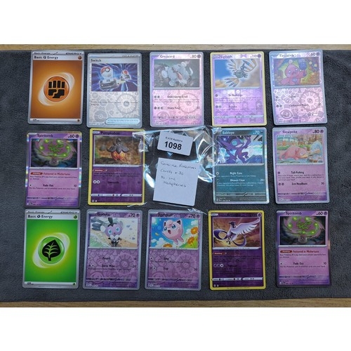 1098 - Genuine Pokemon Cards x36 (from a collector not clearance)