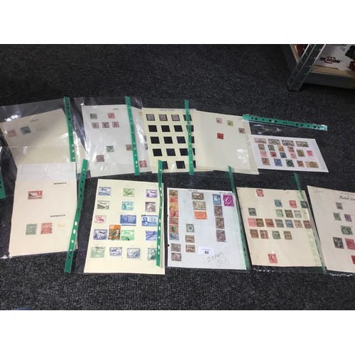 80 - Various Sheets of Stamps x10