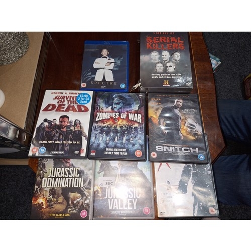 86C - Seven DVD's and a Boxed Selection Of Serial Killers