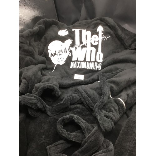 21 - The Who Memorabilia Luxury Bathrobe