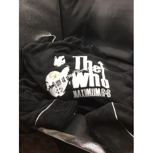 22 - The Who Memorabilia Luxury Bathrobe