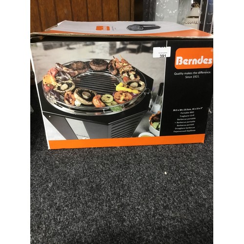 391 - Brand New Portable Barbeque