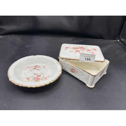 Paragon “Victoriana rose” Trinket Pot & Dish