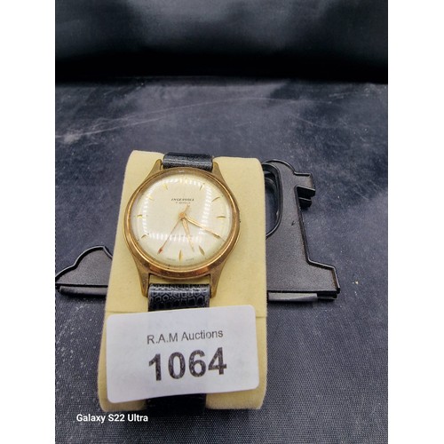 1064 - Ingersol Men's Designer Watch