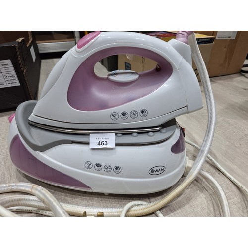 463 - Swan Steam Iron Like New In Working Order